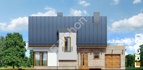 Elewacja frontowa projekt dom w amarylisach ver 2 1ac5004109eb14e1858baef3c097efa7  264
