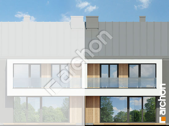 Elewacja ogrodowa projekt dom pod milinem s 2862e3b6f1a089733f95a6304ffe9b17  267