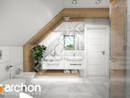 gotowy projekt Dom w orliczkach (G2A) Wizualizacja łazienki (wizualizacja 3 widok 2)