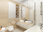 gotowy projekt Dom w jonagoldach 3 (G2) Wizualizacja łazienki (wizualizacja 3 widok 2)