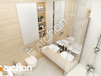 gotowy projekt Dom w jonagoldach 3 (G2) Wizualizacja łazienki (wizualizacja 3 widok 4)