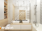 gotowy projekt Dom w jonagoldach 3 (G2) Wizualizacja łazienki (wizualizacja 3 widok 3)