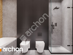 gotowy projekt Dom w starkach (G2) Wizualizacja łazienki (wizualizacja 3 widok 3)