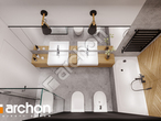 gotowy projekt Dom w starkach (G2) Wizualizacja łazienki (wizualizacja 3 widok 4)
