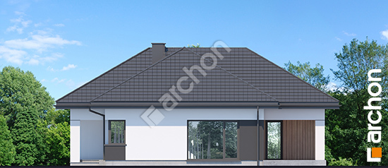 Elewacja boczna projekt dom w paryzankach 2 e b9cc92df841692fcca7d6c578cf52e59  266