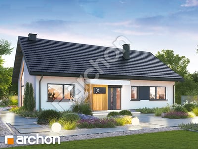 gotowy projekt Dom w jaśminowcach 2 (E) 