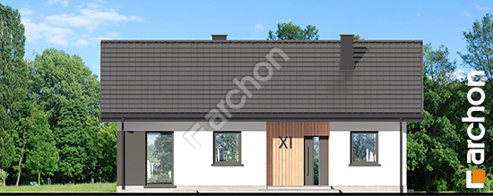 Elewacja frontowa projekt dom w batawii 2 e fe7999517b16a124521d9553e16a7c56  264