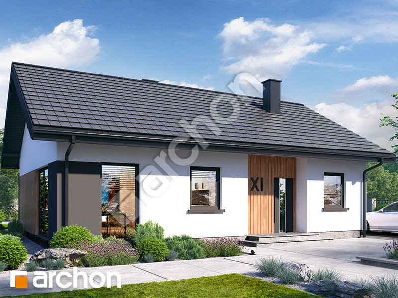 gotowy projekt Dom w batawii 2 (E) widok 1