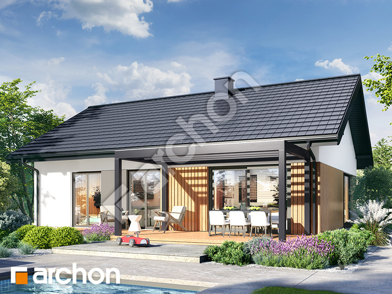 gotowy projekt Dom w batawii 2 (E) widok 2