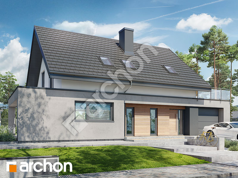 gotowy projekt Dom w dipladeniach 2 widok 2