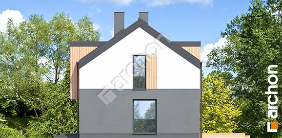 Elewacja boczna projekt dom w modrakach 2 r2 536e01e09ae1de6969195777c6056b1b  266