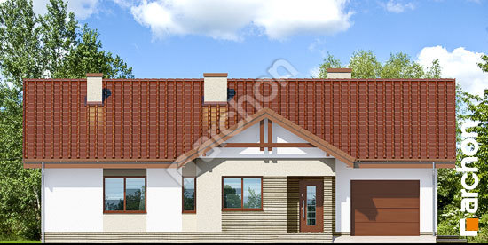 Elewacja frontowa projekt dom w nerinach 3 22bf44f2e50b00a3ddd3771212557587  264