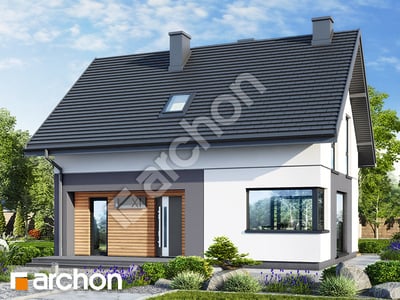 gotowy projekt Dom w zielistkach 26 OZE 