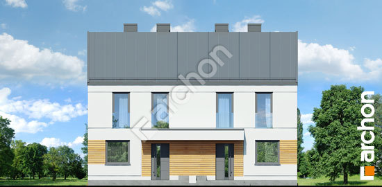 Elewacja frontowa projekt dom w tunbergiach r2 2df601faf62fa3d13bde4703f5d5d027  264