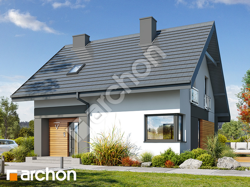 gotowy projekt Dom w malinówkach 2 