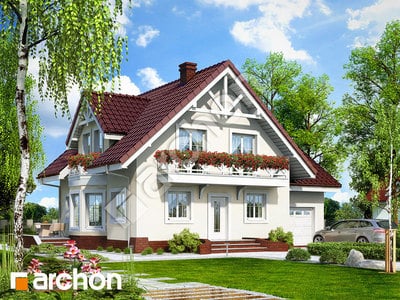 gotowy projekt Dom w tamaryszkach 6 