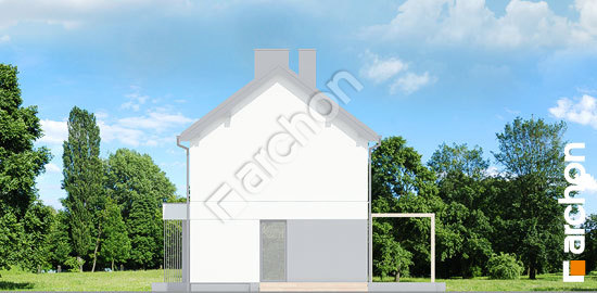 Elewacja boczna projekt dom w everniach 6 b 7cfa2cbbe8f606a26a47adb43d164626  265