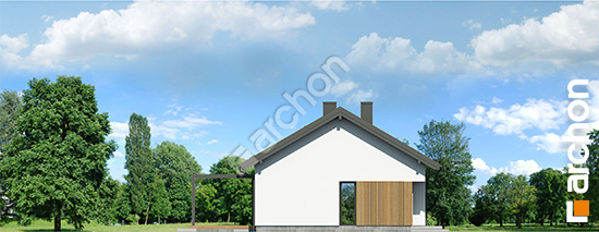 Elewacja boczna projekt dom w modrzewiach 7 e 7e010044ea078c36f24db9c1fca36c08  266