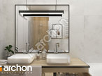 gotowy projekt Dom w santolinach 6 (E) OZE Wizualizacja łazienki (wizualizacja 3 widok 1)