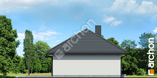 Elewacja boczna projekt dom w kosaccach 50 a1ec66a902f319f03493516c813b0cae  266