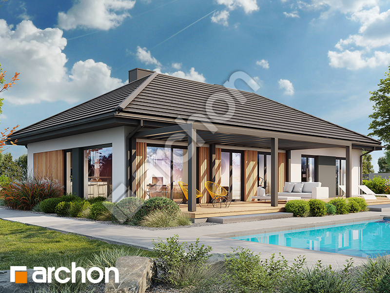 gotowy projekt Dom w kosaćcach 50 