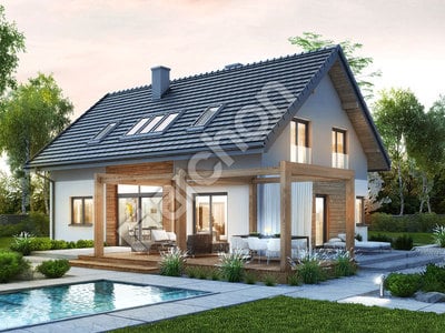Projekty Domów Bez Wbudowanego Garażu Archon
