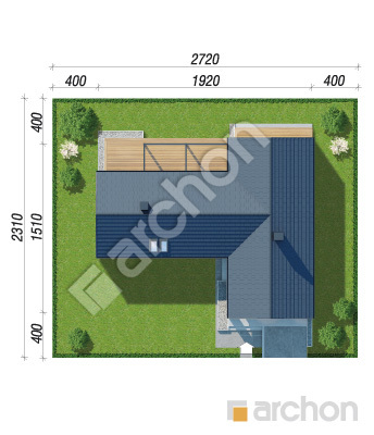gotowy projekt Dom w atolach (GE) sytuacja