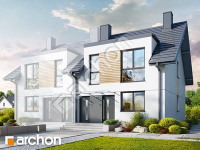 gotowy projekt Dom w bratkach 23 (R2B) 