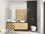 gotowy projekt Dom w lipiennikach 5 (E) OZE Wizualizacja łazienki (wizualizacja 3 widok 1)