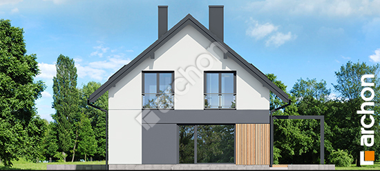 Elewacja boczna projekt dom w malinowkach 60 g 0de6ec924e524a2f999633747f810e34  265