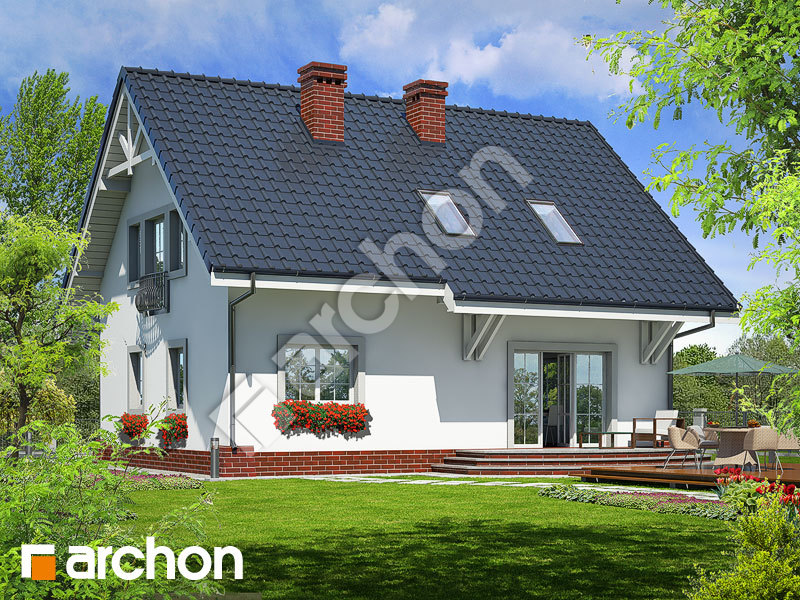gotowy projekt Dom w lucernie widok 1