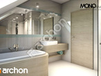 gotowy projekt Dom w tymianku 6 (T) Wizualizacja łazienki (wizualizacja 3 widok 4)