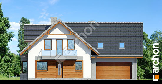 Elewacja frontowa projekt dom w rododendronach 20 g2n 59b3adf359608c1e99589b5fa0368dc8  264