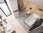 gotowy projekt Dom w zielistkach 23 Wizualizacja łazienki (wizualizacja 3 widok 4)