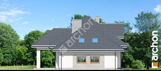 Elewacja boczna projekt dom w topolach e6b9348dd91764eaf0b0e998a3ac6b86  265