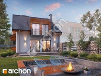 gotowy projekt Dom w klematisach 8 (B) widok 1