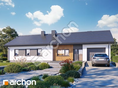 gotowy projekt Dom w głogownikach 2 (G) 
