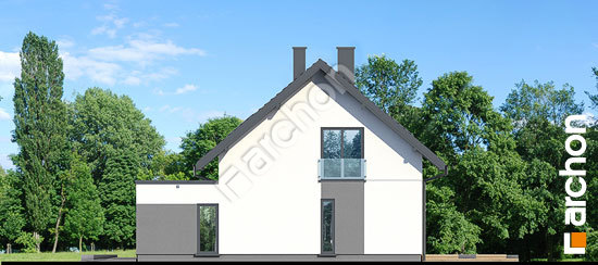 Elewacja boczna projekt dom w trybulach ge oze 91290e69d3d5e634ac1566f64e374fc7  266