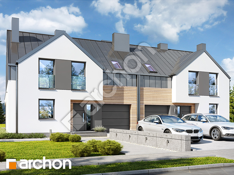 gotowy projekt Dom w gunnerach 2 (R2) widok 1