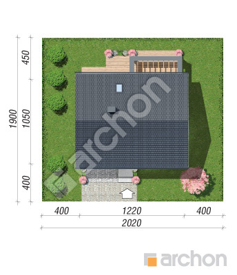 gotowy projekt Dom w aurorach 22 (GE) OZE sytuacja