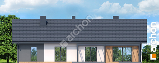 Elewacja ogrodowa projekt dom w lipiennikach 6 g d0b4ce794dd41e8b91229371521c0125  267