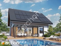 gotowy projekt Dom w malinówkach 11 (E) OZE 