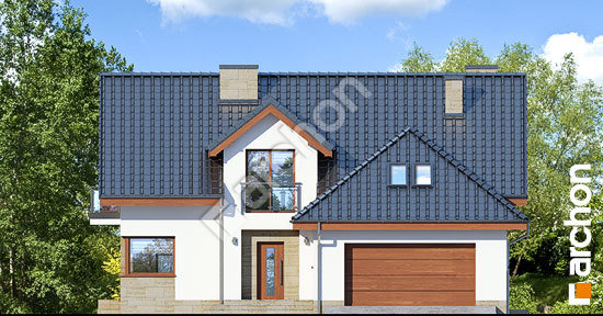 Elewacja frontowa projekt dom w kortlandach g2p 61ba11625cffcc7557b2509e7e7984dd  264