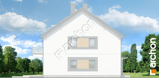Elewacja boczna projekt dom w bratkach 14 r2b ver 2 f6d38763c1d575e6d472e987372c22c1  266