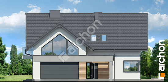 Elewacja frontowa projekt dom w stokezjach g2 53be719e4d536f74dfbfc9cd6bbf7b1e  264