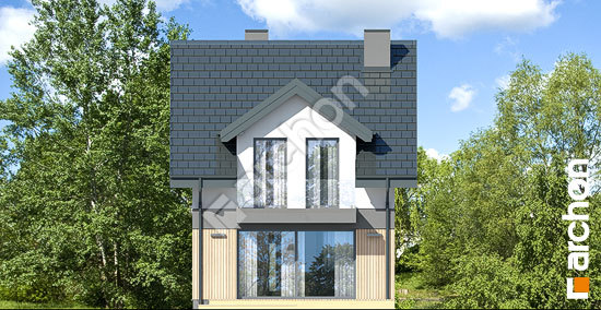 Elewacja ogrodowa projekt dom w klementynkach 2 383c07fff61d756eb25e8ca59dc32d99  267