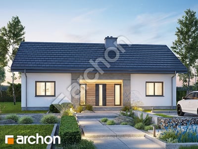 gotowy projekt Dom w kostrzewach 4 