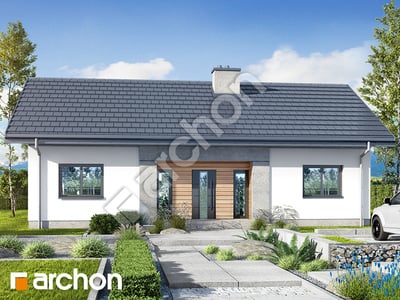 gotowy projekt Dom w kostrzewach 4 