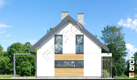 Elewacja boczna projekt dom w borowkach gn 1241ed0be14f9189e0826e2f46f4d91f  266