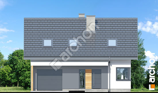 Elewacja frontowa projekt dom w borowkach gn f4bd5bdea67273e607b1bf206a29597b  264